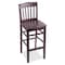 Holland Bar Stool Co 30" Bar Stool, Dark Cherry Finish, a Dark Cherry Seat 311030DCDC - alternate 2